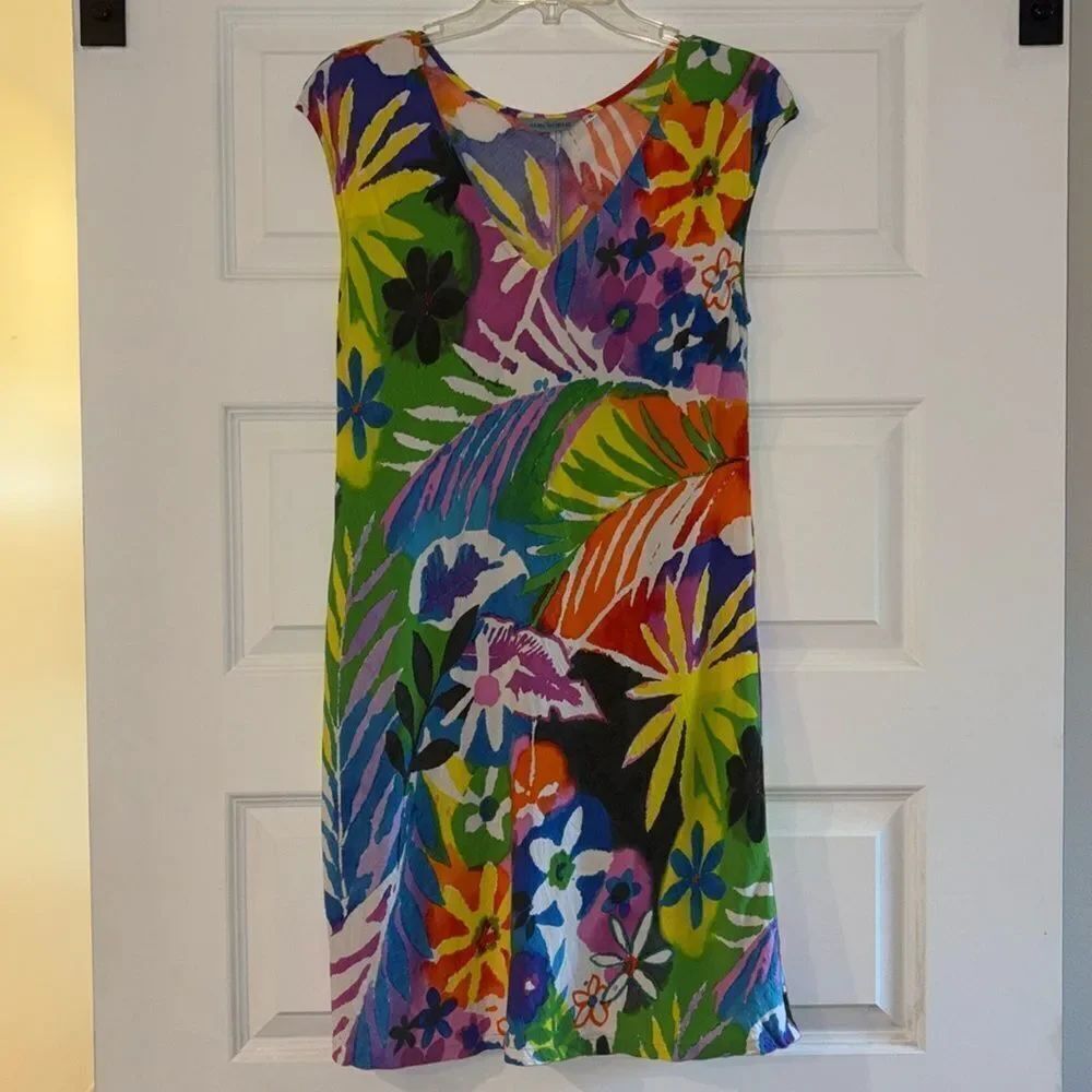 Jams World “Eclair” Women’s Short Floral Dress Made in Hawaii